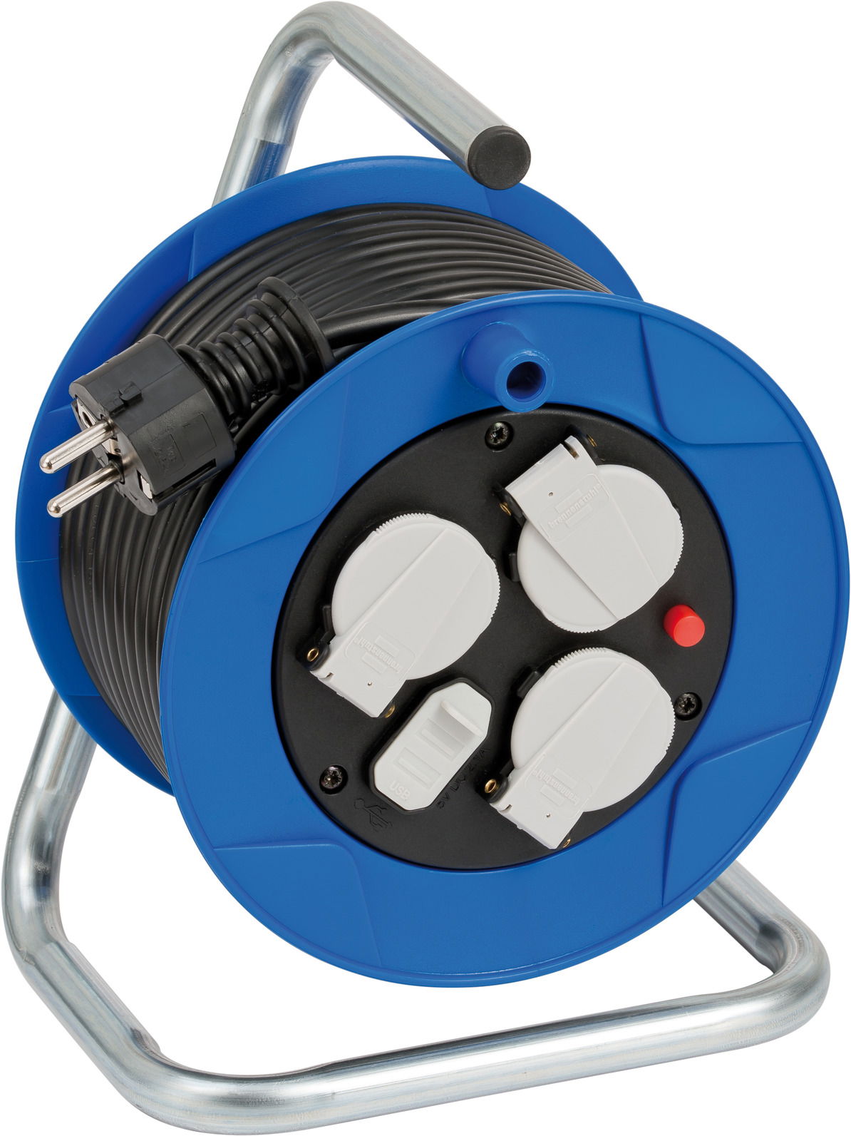 Brennenstuhl Garant® ST kábeldob 230V/16A, IP20 (USB töltővel) termék fő termékképe
