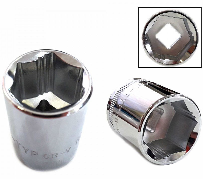 Welzh Werkzeug 1233-14-WW 3/8"-os 6 lapú Lok-Typ dugókulcs fej, alacsony, 21 mm termék fő termékképe