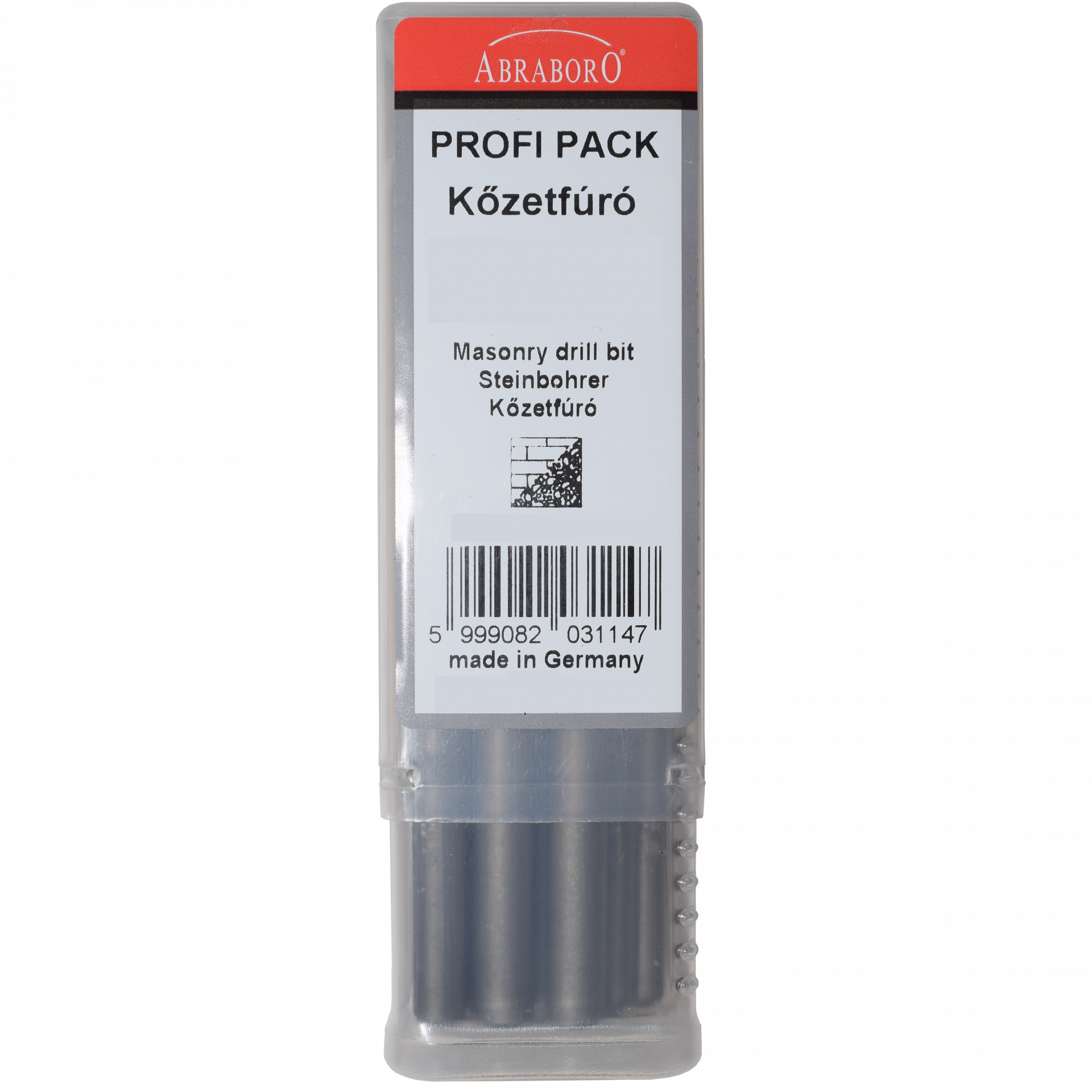 Abraboro 5 x 85 / 50 mm hengeres szárú kőzetfúró Profi-Pack, 25 db/csomag termék fő termékképe