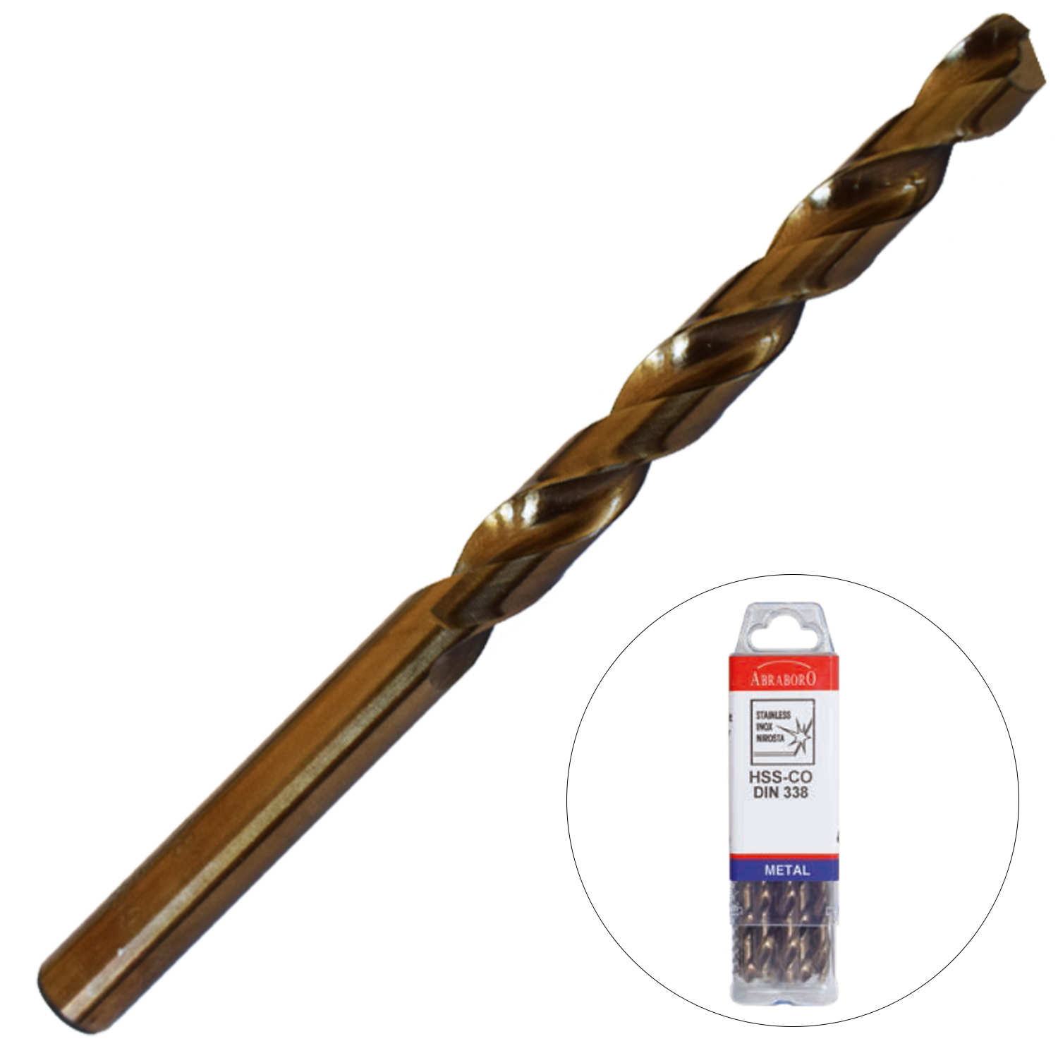 Abraboro 14.5 x 169 / 114 mm HSS-Co fémcsigafúró X-Pack termék fő termékképe