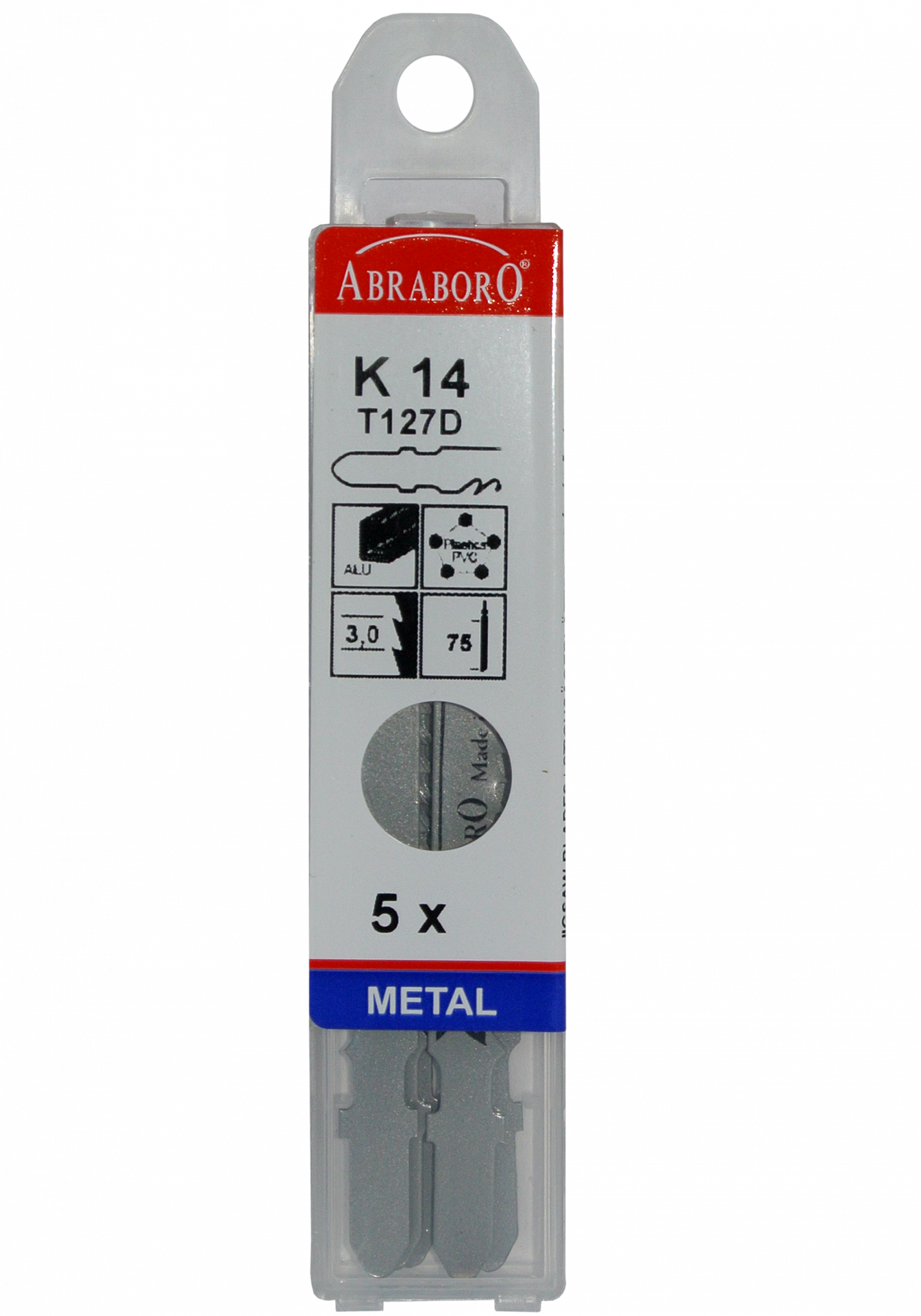 Abraboro HG 13 szúrófűrészlap Bosch befogással, 5 db/csomag termék fő termékképe