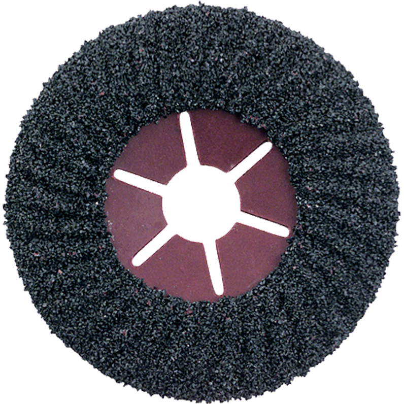 Abraboro 125 x 22 mm ZEC félflexibilis csiszolótárcsa, 16-os szemcseméret, 5 db/csomag termék fő termékképe