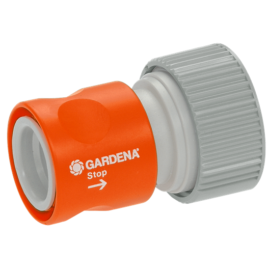 Gardena Profi-System átmeneti elem vízmegállítóval, 19 mm (3/4") tömlőkhöz termék fő termékképe