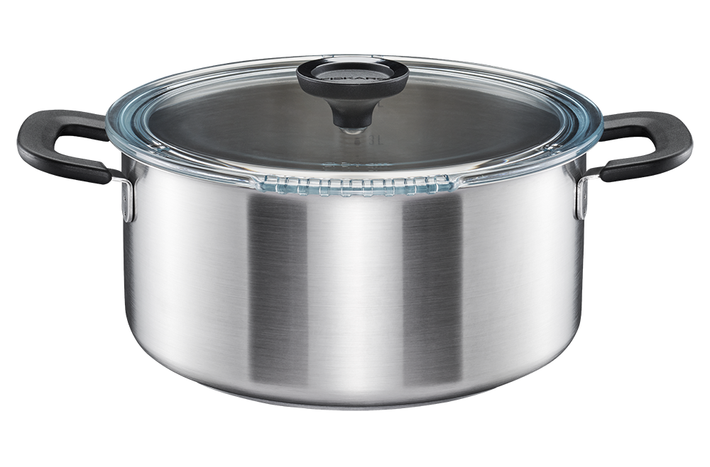 Fiskars Functional Form lábas, 5 l, rozsdamentes acél, fedővel termék fő termékképe