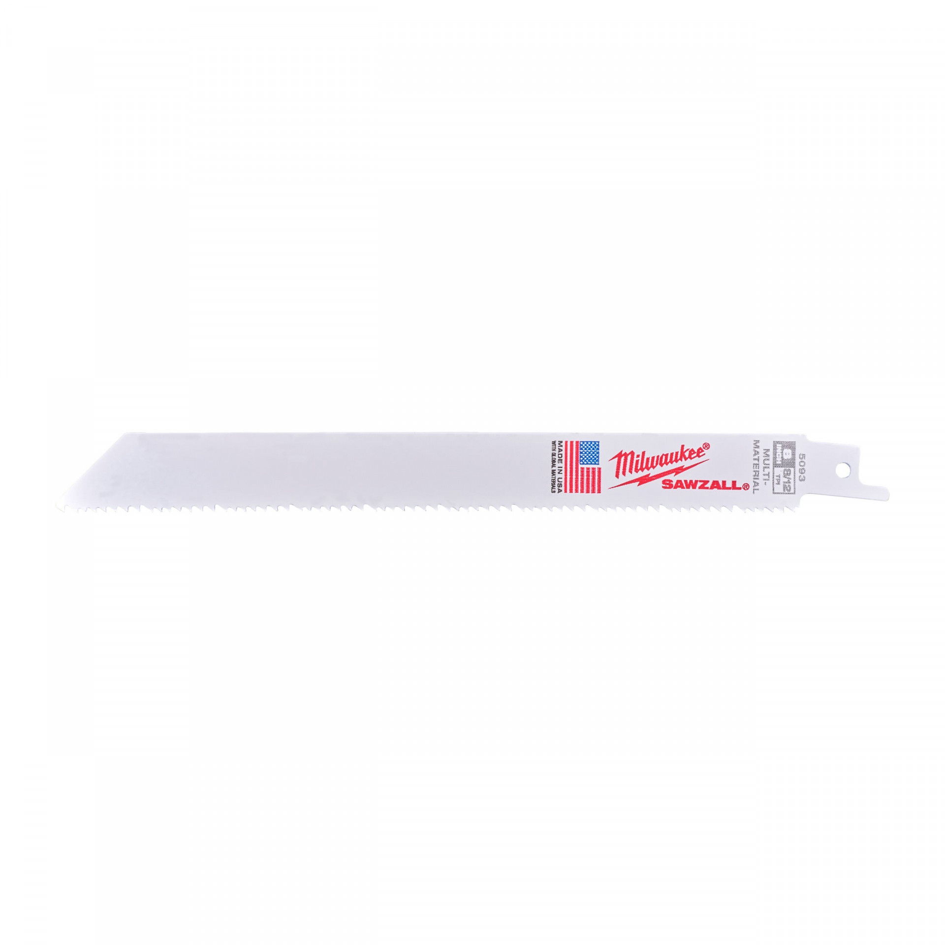 Milwaukee Univerzális szablyafűrészlap, Bi-Met, Co, 200 mm, 8/12 TPi, 50 db/csomag termék fő termékképe