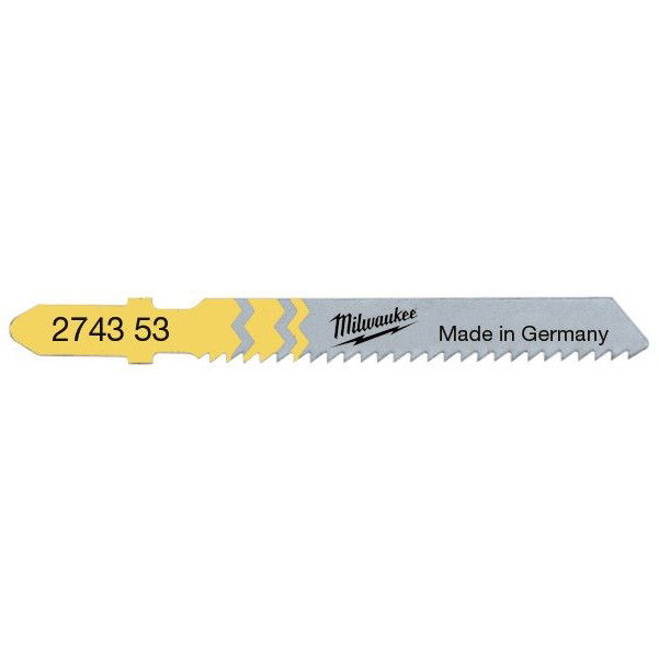 Milwaukee Hagyományos szúrófűrészlap, T 119 B, 50 mm, 5 db/csomag termék fő termékképe