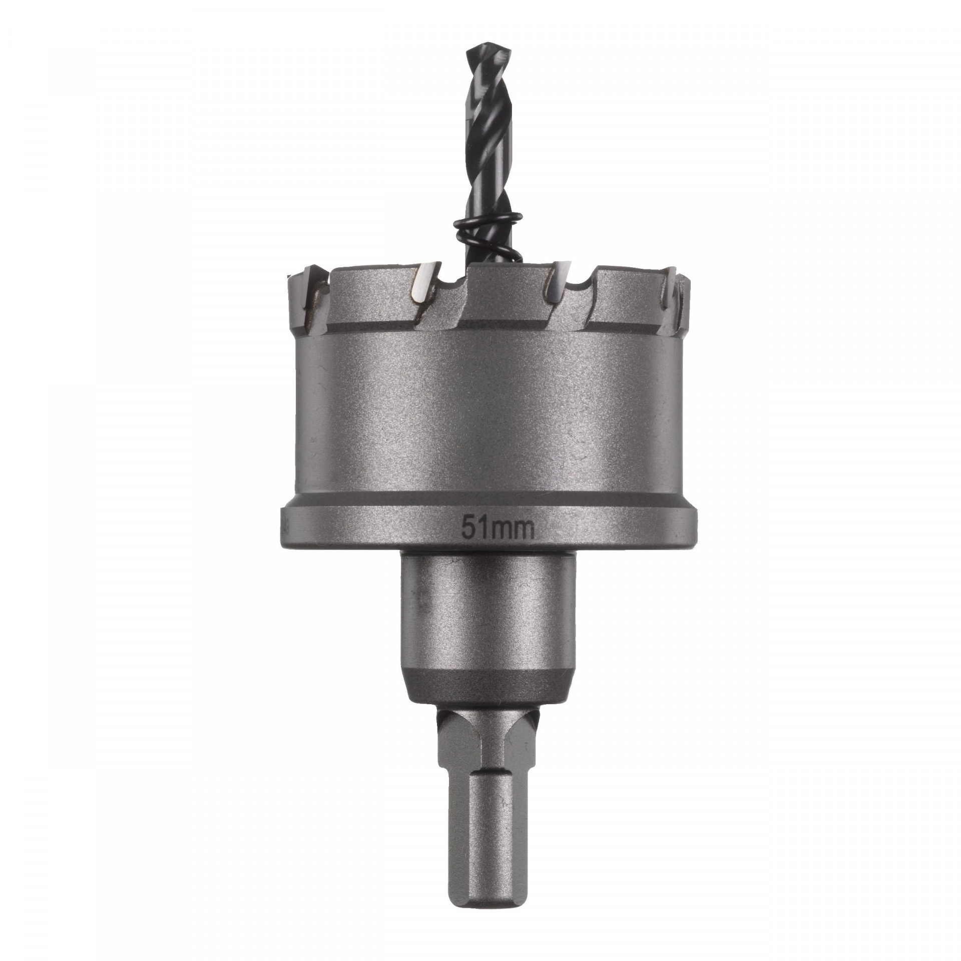 Milwaukee TCT rozsdamentes acél lyukfűrész, 10 mm-es 3-oldalú befogás, Ø51 mm termék fő termékképe