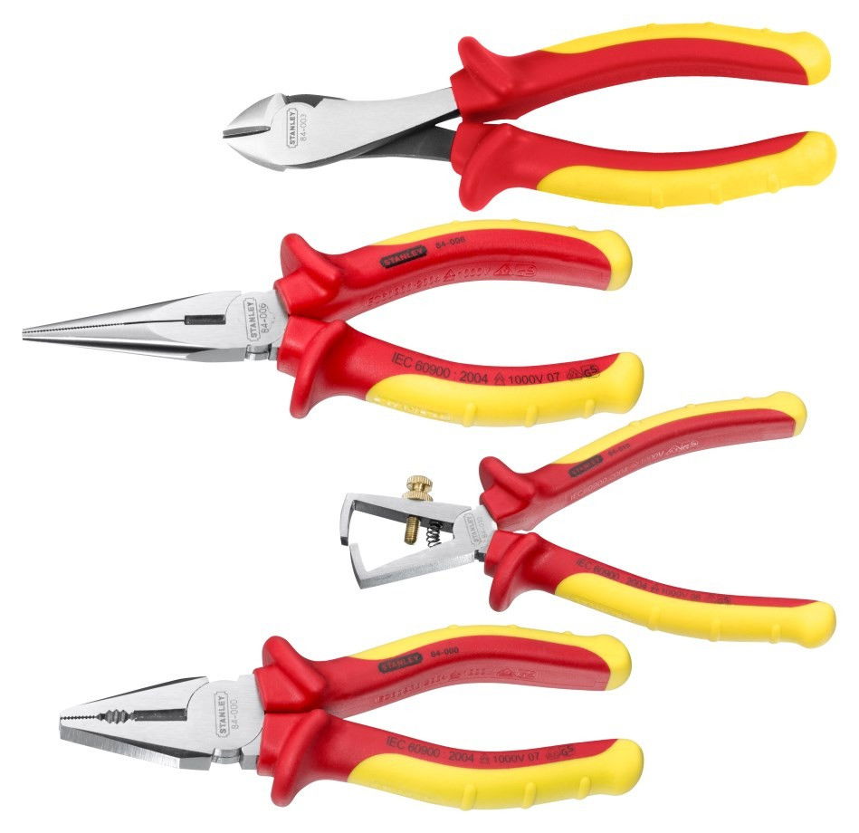 Stanley 4-84-489 MAXSTEEL szigetelt fogó készlet, 4 részes termék fő termékképe