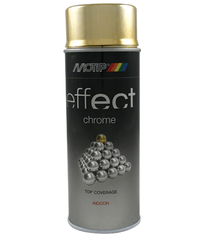 Motip DECO EFFECT krómhatású festék spray, arany színű, 150 ml termék fő termékképe