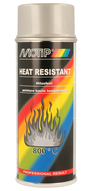 Motip 800 °C-ig hőálló ipari festék spray, ezüst, 400 ml termék fő termékképe