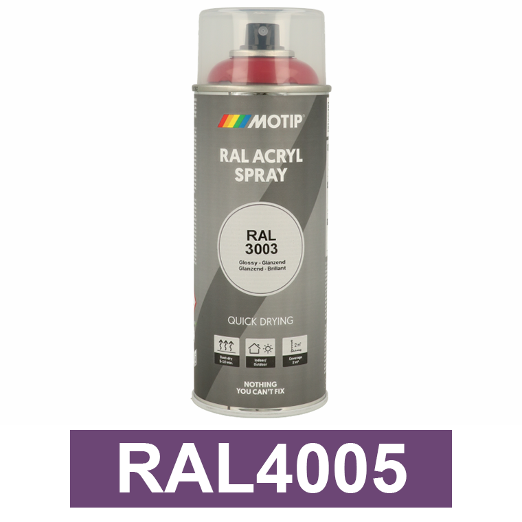 Motip Ipari festék spray, RAL4005, 400 ml termék fő termékképe