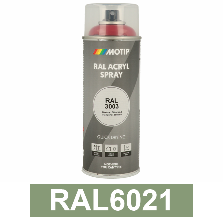 Motip Ipari festék spray, RAL6021, 400 ml termék fő termékképe