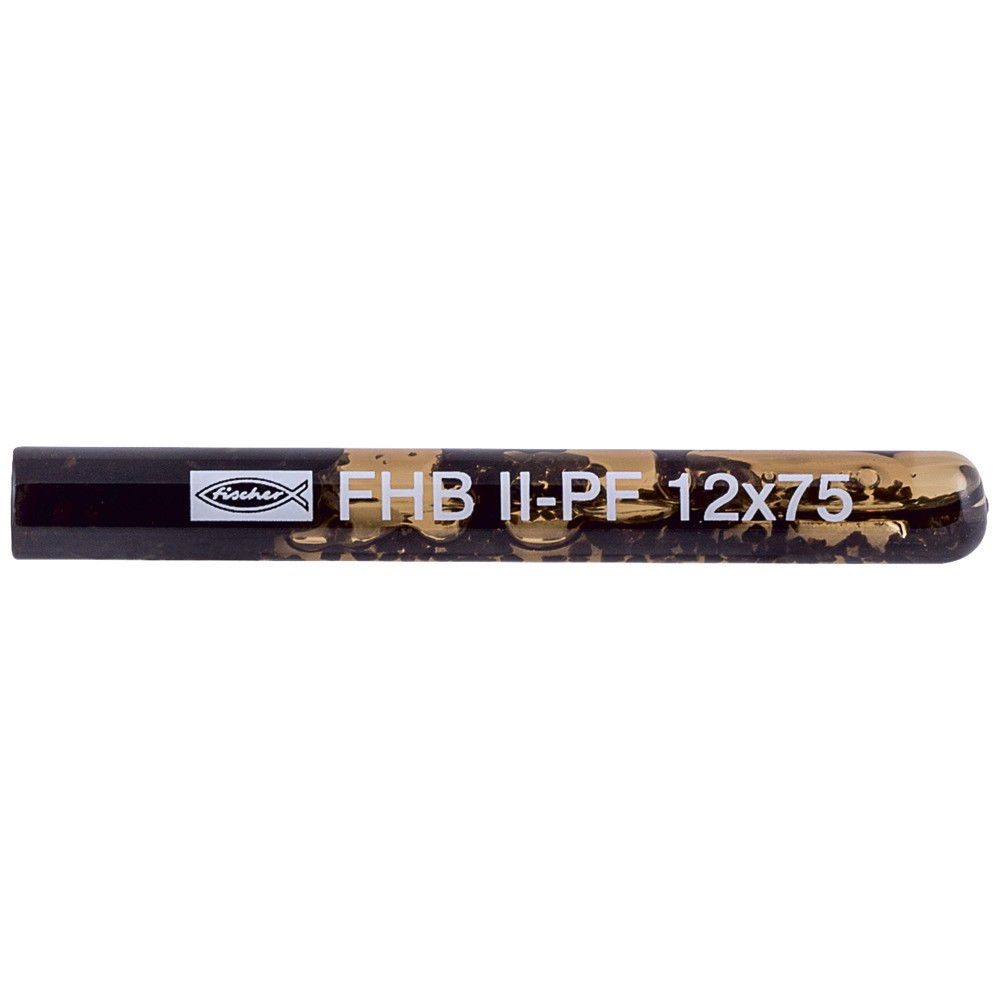 Fischer FHB II-PF 12 x 75 ragasztópatron, 10 db/csomag termék fő termékképe