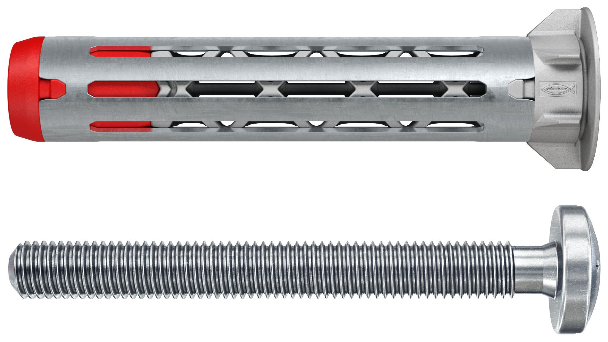 Fischer DuoHM 4 x 55 S TX üreges fém-nylon dübel D-fejű csavarral, TX behajtás, 25 db/csomag termék fő termékképe