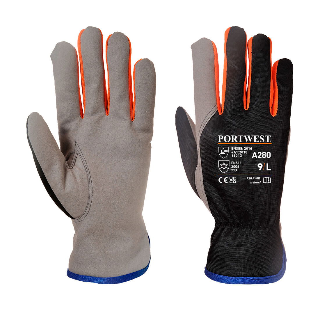 Portwest A280 - Wintershield kesztyű, fekete termék fő termékképe