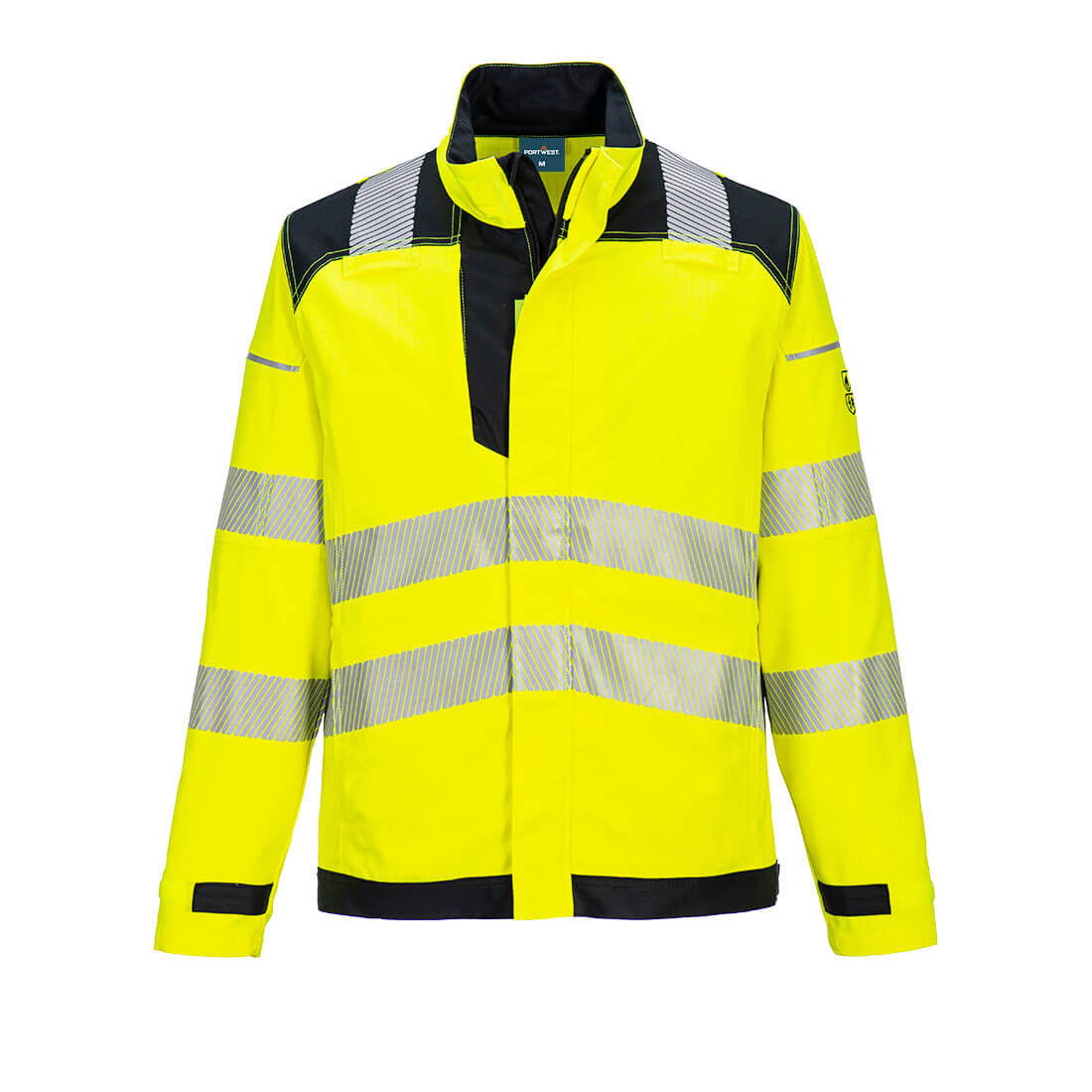 Portwest FR714 - PW3 FR Modaflame Hi-Vis lángálló kabát, sárga/fekete termék fő termékképe