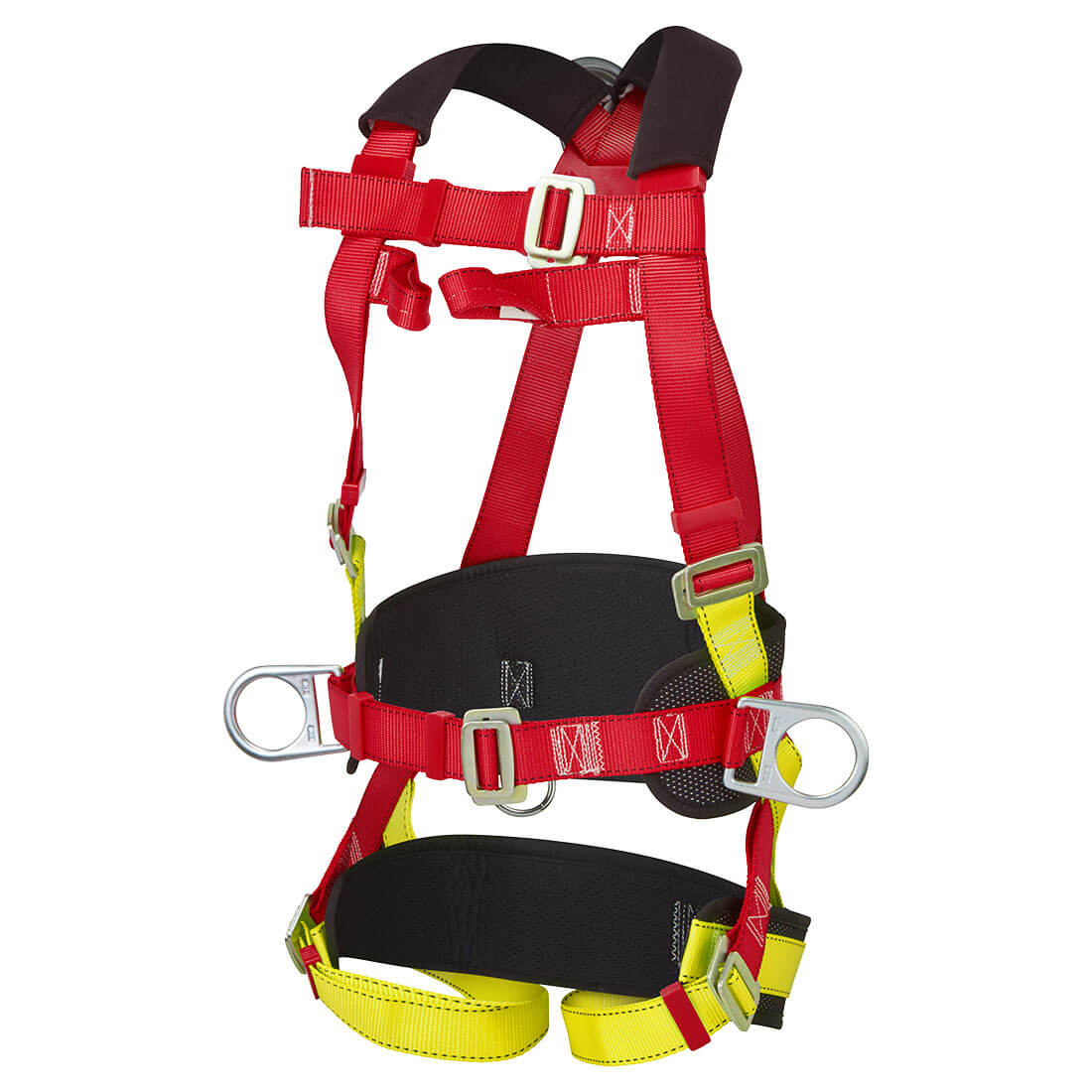 Portwest FP18 - Comfort Plus 3 teljes testheveder, 3 pontos, piros termék fő termékképe